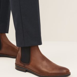 DRE470 Black Brogue Shoes