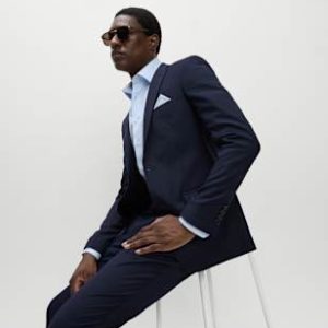 DRE437 Skinny Fit Stretch Suit