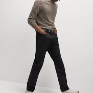 DRE449 Straight Fit Stretch Jeans