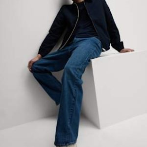 DRE445 Loose Fit Stretch Jeans